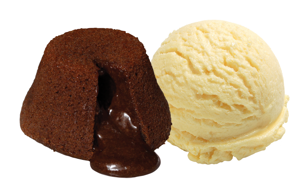 Soluções para Refeições Coletivas, petit gâteaus deliciosos para acompanhar os sorvetes, entregas no prazo, padronização da produção e mais rentabilidade